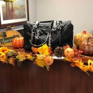 Authentic Black Velo Quilted Prada Purse!